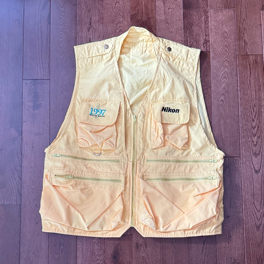 RARE 1997 Collector Nikon Utility Vest - Vintage